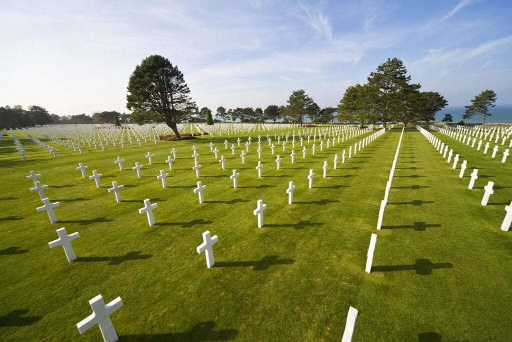 Omaha Beach on the Normandy D-Day Tour